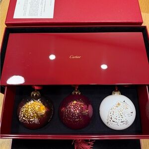 NWT~Cartier~ Festive Ornament